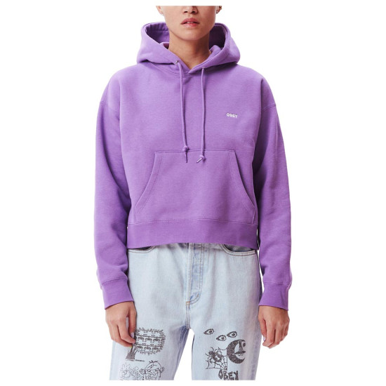 Obey Γυναικείο φούτερ Bold Cropped Pullover Hood